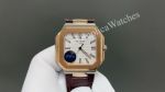 PP Factory Patek Philippe Cubitus 5821 Watches White/Chocolate/Black Face 9015 Movement 45mm